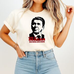 Ronald Reagan Viva La Reagan Revolucion T-Shirt