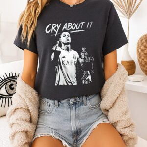 Ronaldo Al Nassr Cry About It 2025-26 Saudi Pro League Champions Middle Finger Meme T-Shirt