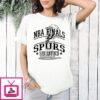 San Antonio Spurs 2026 NBA Finals No Regrets Urban Trophy T-Shirt