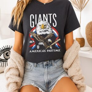 San Francisco Giants America’s Pastime 250th Celebration Bald Eagle T-Shirt