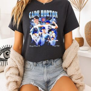 Shōta Imanaga Wearing Cade Horton Chicago Cubs Twenty Twenty Six T-Shirt