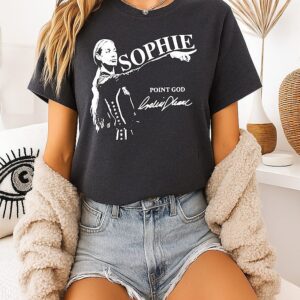 Sophie Cunningham Point God Indiana Fever Signature Vintage T-Shirt