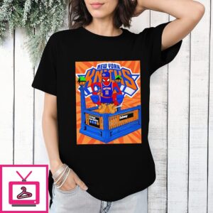 Spider Man New York Knicks NBA Finals 2026 T-Shirt