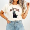 Statue Liberty Jalen Brunson New York Knicks Trophy Meme T-Shirt