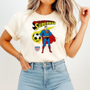 Superman X Fifa World Cup 2026 U.s.a. Soccer T-Shirt