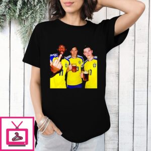 Sweden National Team Players 11 And 3 And 17 Gave Me The Finger T-Shirt