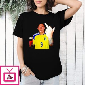 Sweden National Team Players 3 Gave Me The Finger T-Shirt