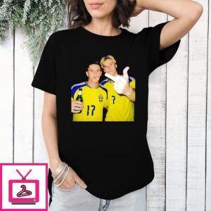 Sweden National Team Players 7 And 17 Gave Me The Finger T-Shirt