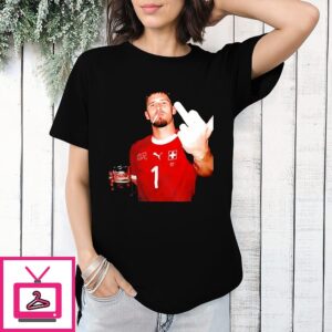 Switzerland National Football Team Players 1 Gave Me The Finger T-Shirt