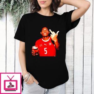 Switzerland National Football Team Players 5 Gave Me The Finger T-Shirt