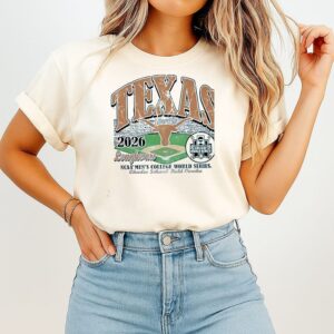 Texas Longhorns 2026 NCAA Men’s College World Series Charles Schwab Field Omaha T-Shirt