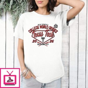 Texas Tech Red Raiders 2026 Women’s College World Series T-Shirt