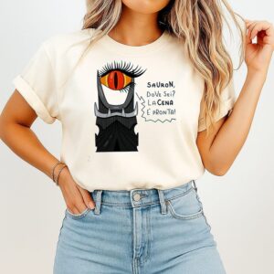 The Lord Of The Rings Eye Of Sauron Dove Sei Lacena E’pronta T-Shirt