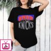 The New Yorknew York Knicks City Skyline T-Shirt