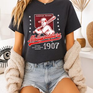 Tonopah Nevada Mollycoddlers Nevada State League 1907 T-Shirt