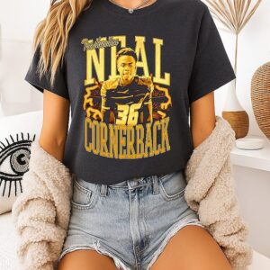 Trashundon Neal 36 Cornerback Football Athlete T-Shirt