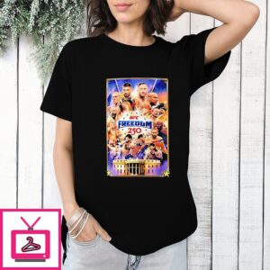 Ufc Freedom 250 Artist Series Poster T-Shirt