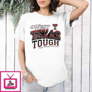 West Texas Tough Texas Tech Red Raiders Softball 2026 T-Shirt