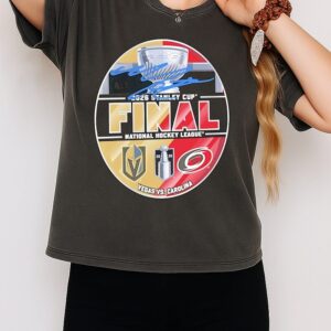 Mitch Marner Carolina Hurricanes Vs Vegas Golden Knights 2026 Stanley Cup Final Autographed Matchup T-Shirt