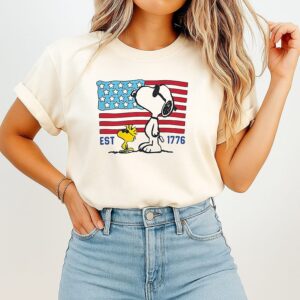 America 250th Anniversary Snoopy T-Shirt