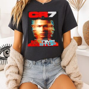 Cristiano Ronaldo Cr7 To Time To Stop Time Waits For No Man Except This One T-Shirt