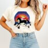 Crohn’s Disease Horse Sunset Beach Chronic Illness T-Shirt