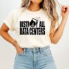 Destroy All Data Centers Server Room Tech Humor T-Shirt