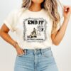End It Gatekeep Hardcore Band Merch Snoopy T-Shirt
