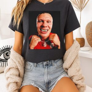 Erling Haaland Norway Grillz World Cup 2026 T-Shirt