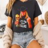 Erling Haaland Y’all Can Kiss My Dallas Middle Finger Smoking Trophy T-Shirt