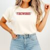 Fireworks America 250 Years 4th Of July T-Shirt