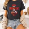 God First Family Second Then Cincinnati Bengals And Cincinnati Reds Skull Heart T-Shirt