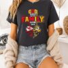 God First Family Second Then Kansas City Chiefs And Missouri Tigers Logo Skull Heart T-Shirt