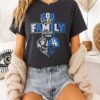 God First Family Second Then Raiders Los Angeles Dodgers Logo Skull Heart T-Shirt