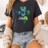 God First Family Second Then Seattle Seahawks Oregon Ducks Logo Skull Heart T-Shirt