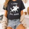 I Love All Dogs Cerberus Three Headed Dog T-Shirt