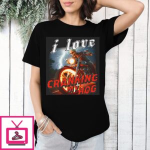 I Love Cranking My Hog Vintage T-Shirt