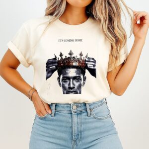 Jude Bellingham It’s Coming Hame Wear A Golden Crown Soccer T-Shirt