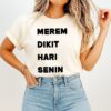 Merem Dikit Hari Senin Monday Mood Funny T-Shirt