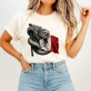 Mexico Flag Quetzalcoatl Aztec Feathered Serpent T-Shirt