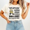 Minions Funny Thing About Getting Older Your Eyesight Gets Weaker But Your Ability To See Bullshit T-Shirt