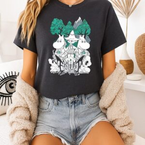 Moomin Snufkin Against The Modern World T-Shirt