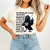 My Vocabulary At Work Crow Giving The Middle Finger T-Shirt