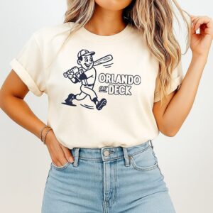 Orlando On Deck Baseball Sports Apparel T-Shirt