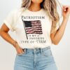 Patriotism Is My 2nd Favorite Type Of ’tism American Flag T-Shirt