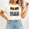 Paul Has Big Eyebrows Funny Humor Cartoon T-Shirt