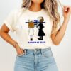 Samurai Blue Black Jack Anime Manga Japan National Football Team T-Shirt