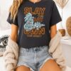 Slay The Day Own The Night Aztec Skull Warrior T-Shirt