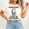 Sometimes I Just Be Buffering Frog Cute Animal T-Shirt