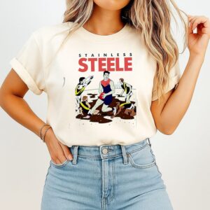 Stainless Steele Jack Steele St Kilda Football Club T-Shirt